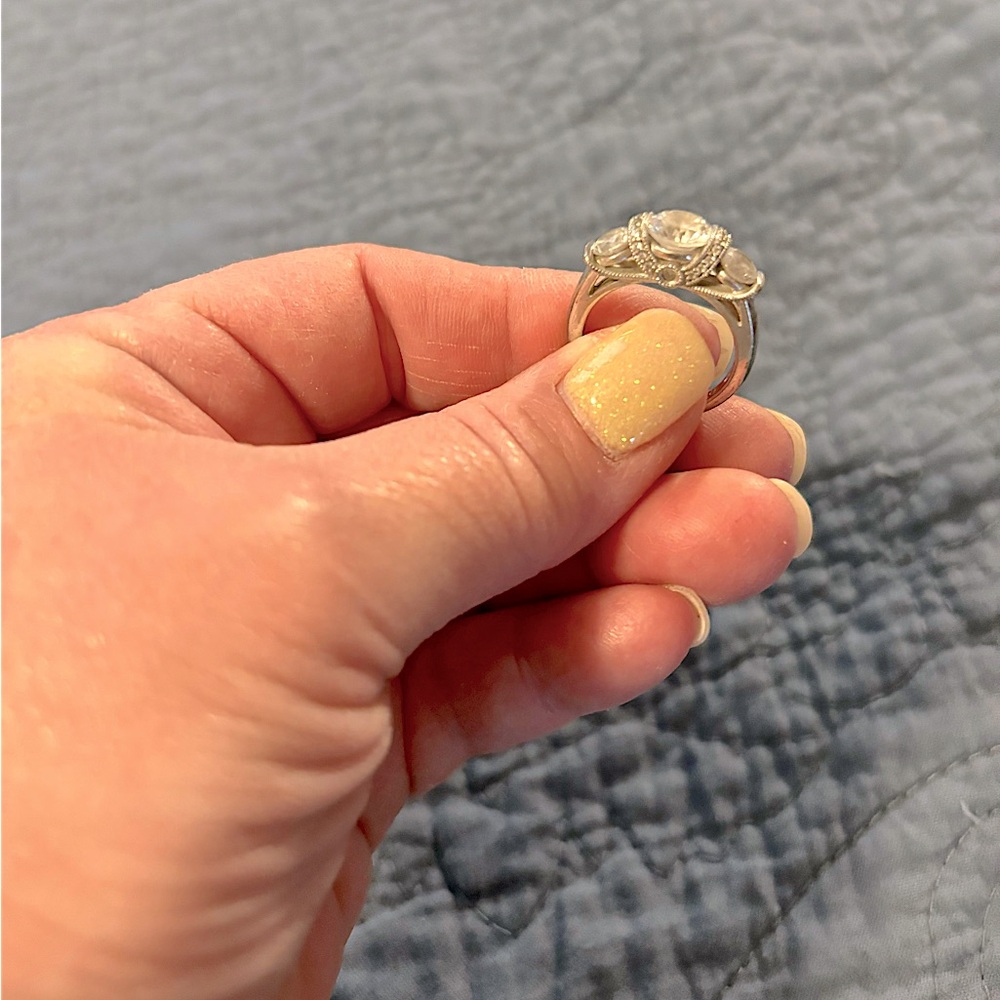 Diamonique Ring